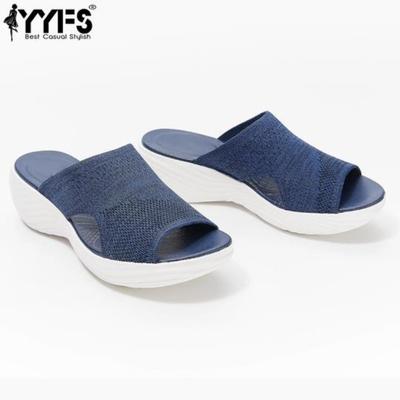 Тапочки большого размера для лета, для улицы, плоские, новые, повседневные, пляжные, женские сандалии