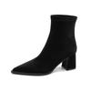 Sexy Pointed Toe Women Ankle Boots Brand High Heels Shoes Woman Winter 2025 Trend Elegant Office Shoes Fashion Pumps Botas Mujer