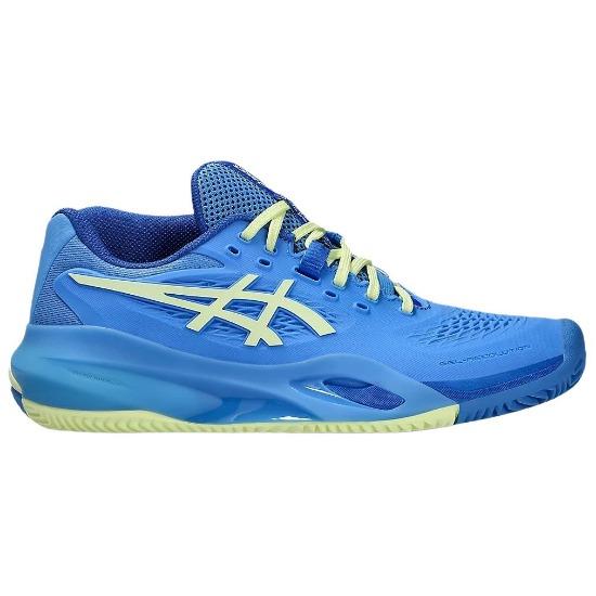 Asics Женские кроссовки Gel Resolution X Clay Blue Coast Huddle Yellow 1042A277-400