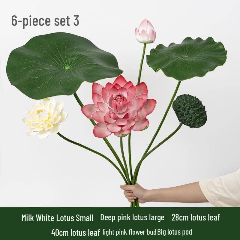 Танцевальные реквизиты «Цветок лотоса и лист лотоса» из ЭВА для декорации сценического оформления пруда