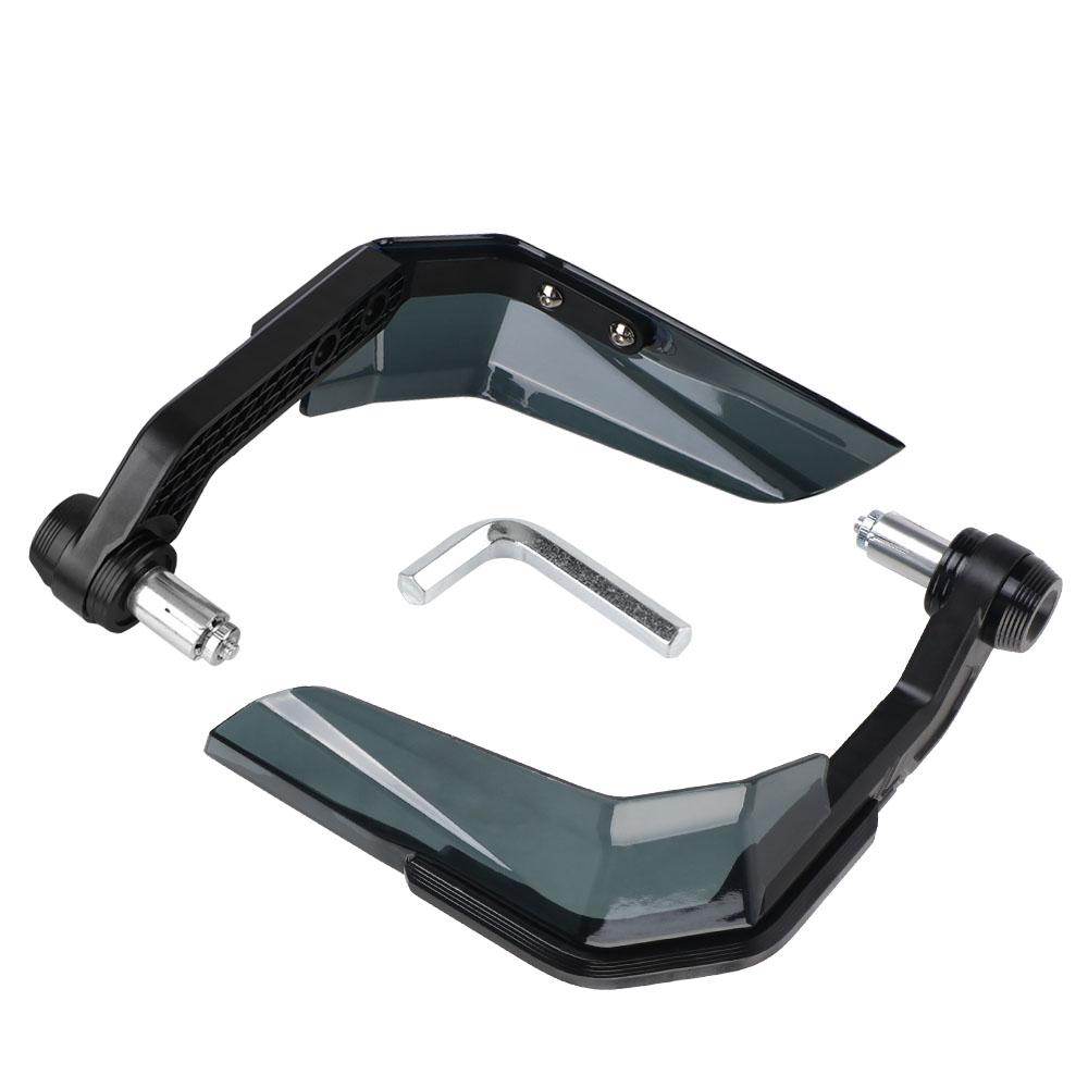Aluminum Alloy ABS Falling Protector for Motorcycle Scooter Mountain E-Bike Handguards Motorcycle Hands Guards Windproof Handlebar End Install