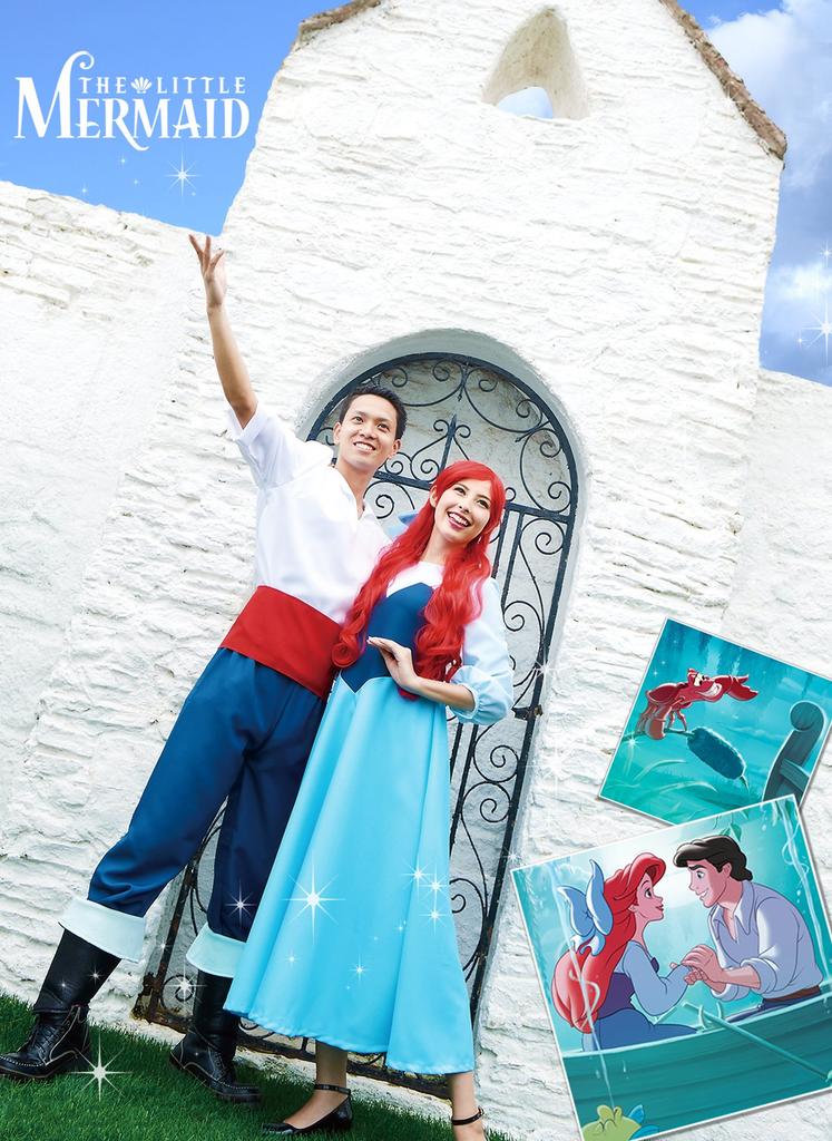 Disney Little Mermaid Ariel Costume for Women 155cm-165cm