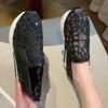Women Fashion Sneaker Summer Sequin Lace Thick Sole  Casual  Mesh Round Head  Shoes