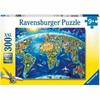 Puzzle Ravensburger Map of the Monuments of the World