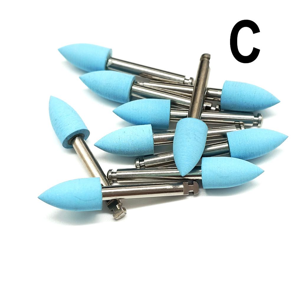 Набор из 9 шт./10 шт./12 шт., набор для полировки стоматологических композитов, фарфоровый полировщик для полировки зубов, полировка металлической коронки для низкоскоростного наконечника