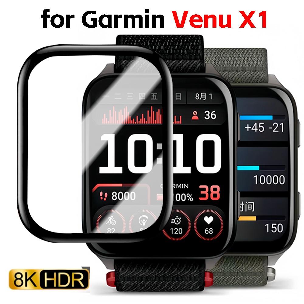 1-5 шт. Защитная пленка на весь экран для умных часов Garmin Venu X1, HD, устойчивая к царапинам, для Garmin Venu X1, не стекло