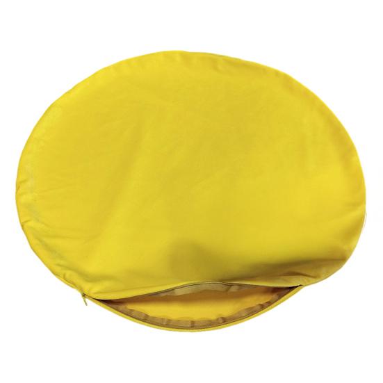 Круглая наволочка 16/20/24 дюйма, декоративная наволочка для подушки с невидимой молнией для домашнего дивана, дивана, декора спальни