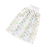 Natural Washable Baby Diaper 3 Layers-Infant Cotton Diaper Cloth Skirt