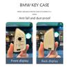 TPU Car Key Case Cover with Keychain Lanyard Fob For BMW 1 3 5 6 7 Series X5 X1 X3 X6 X7 G20 G30 G11 F25 F30 F10 F15 F16 G01 G02