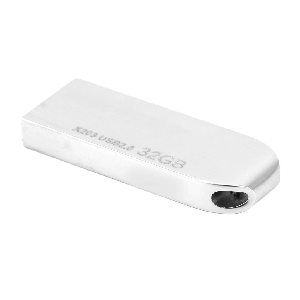 X203 USB-накопитель Портативный USB2.0 из цинкового сплава USB-флешка для ноутбука, планшета, работы, на каждый день