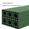 Xiao Bing Military Green Composite Warehouse Timber Sleeper