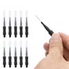 12 шт., инструмент для макияжа, практичные микрокисти для ресниц, бровей, домашняя портативная палочка для туши, многоразовое удлинитель, простота в использовании, прочный