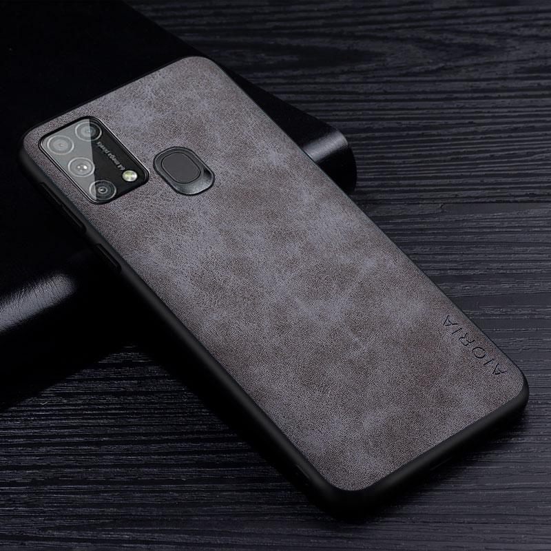 Премиальный чехол для телефона из искусственной кожи для Samsung Galaxy A31 A41 A21S A11 M11, однотонный чехол для Samsung Galaxy M31 M31S M51