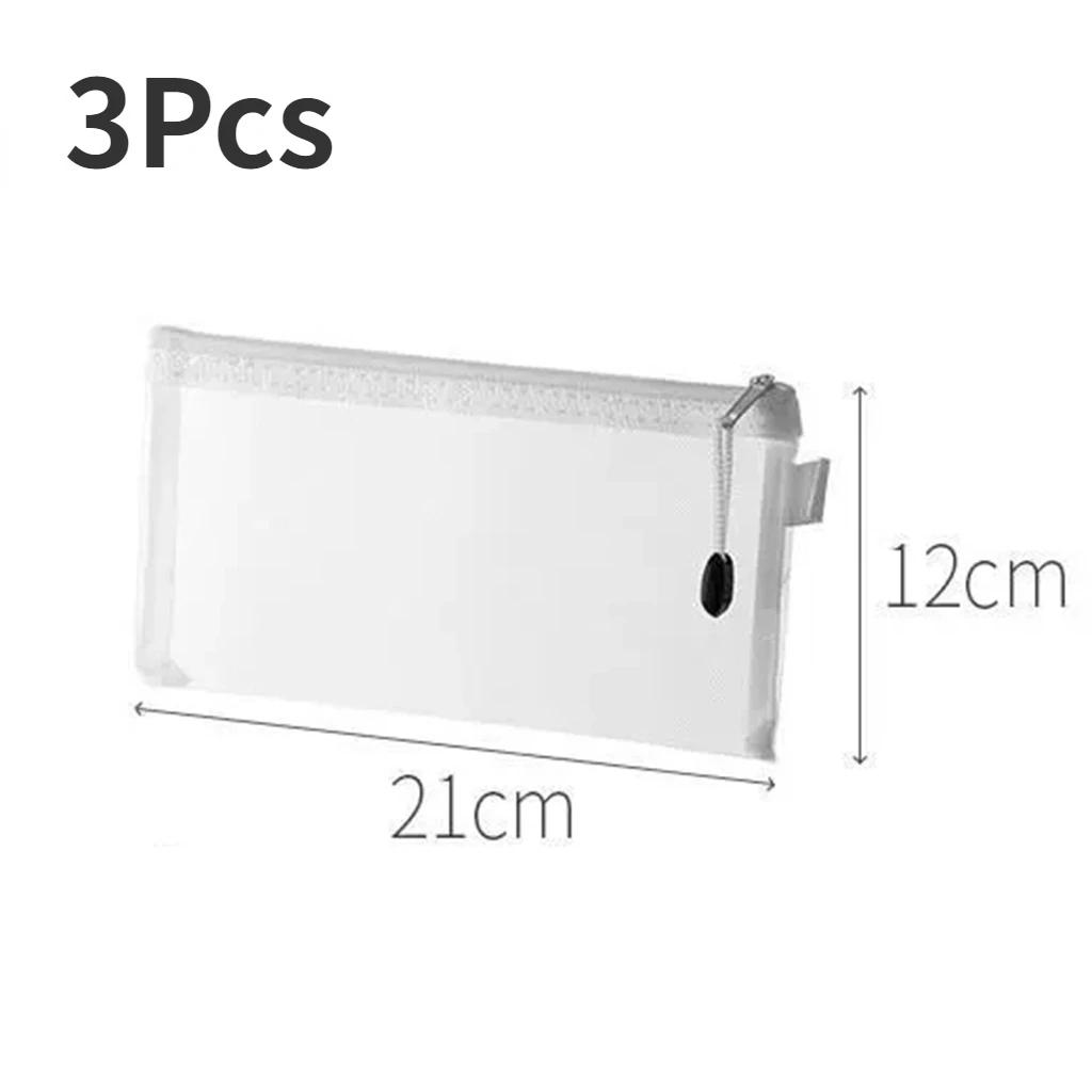 1/3 шт. A4/A5/A6 сетчатый мешок на молнии сумка для документов водонепроницаемая папка-регистратор на молнии школьные канцелярские принадлежности косметички