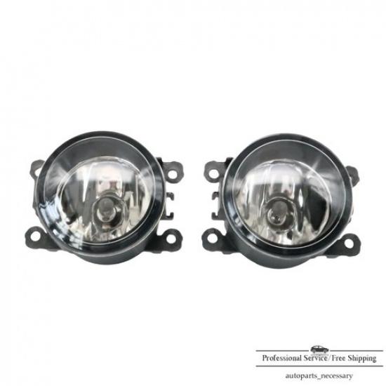 Pair Left & Right Side Fog Light Lamp Fits Porsche Cayenne 2011-2018 95563116300