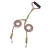 Double Dog Leash 360-degree Swivel Tangle-free Dual Dog Leash Walking Training Lead Splitter for Medium And Large Dogs