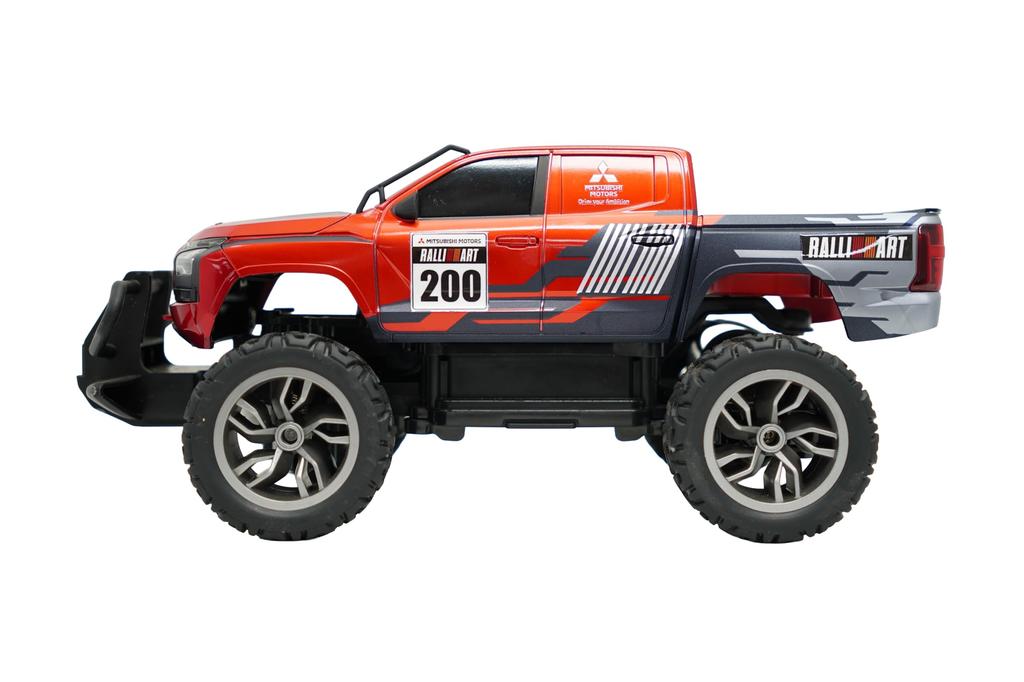 Happinet Scale Mitsubishi Triton Rally Car for Ages 6 and Up 1/20 R/C
