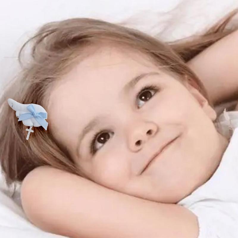 Angel Wing Hair Clip For Womens Girls Plush Hairpins Non Slip Barrettes Headwear