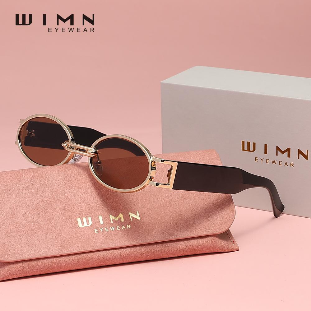 WIMN Модный дизайн ретро маленькие овальные солнцезащитные очки женские винтажные очки для отдыха на природе для мужчин и женщин очки для вечеринок