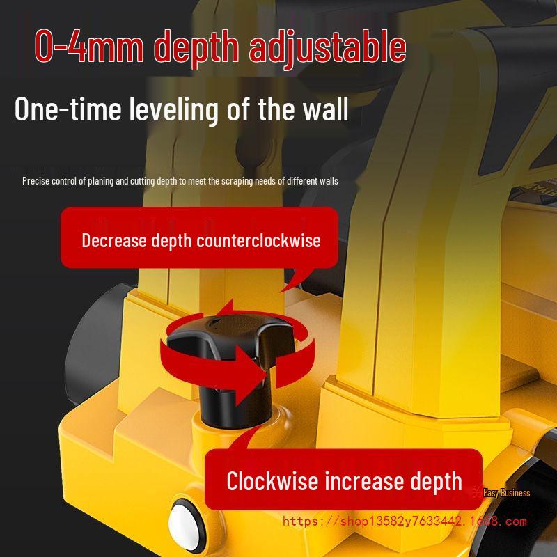 Безпылевой электрический настенный рубанок и шпатель для зачистки для ремонта