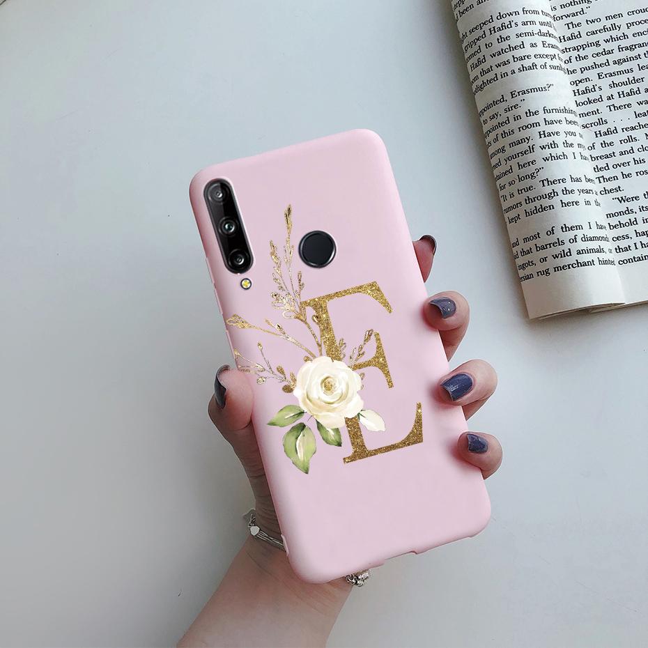 Чехол для Huawei Y7P Y6P Милые буквы Мягкий силикон Задняя крышка Для Huawei Y8P Y7P Y6P Y5P Чехлы для телефонов Y 6P Y 7P 8P Y 5P 2020 Чехол