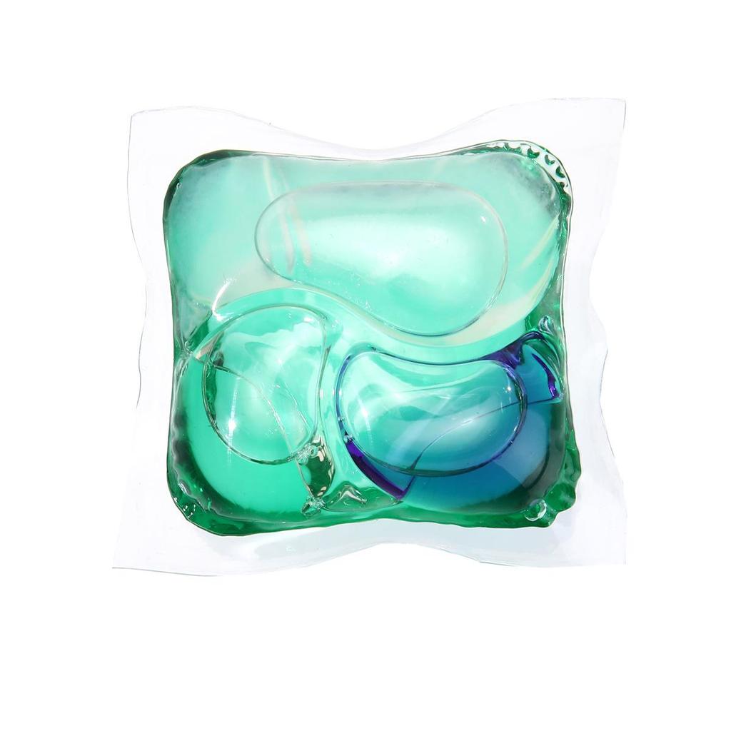 Jieti 20 г Двухслойные капсулы для стирки - Фермент протеаза, Глубокое удаление пятен, Антибактериальные, Стойкий аромат, Большой объем стиральных шариков