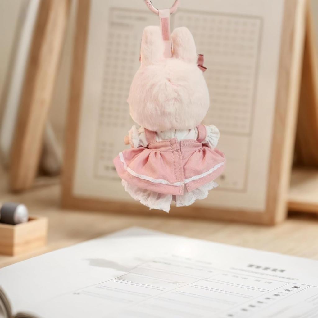 Одежда для кукол, совместимая с Labubu 6,7 дюйма, милая кукольная одежда, аксессуары для плюшевой куклы Labubu(НЕТ куклы)