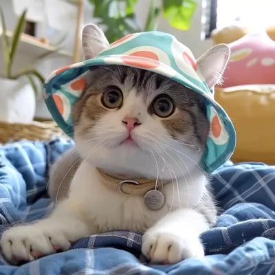 Регулируемый летний солнцезащитный козырек для кошек и собак с отверстиями для ушей - Шляпа для питомца для прогулок и фото
