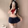 Sexy Lingerie Nightclub Bow Sexy Sailor Uniform Campus Seduction Pure Lust Sexy JK Suit