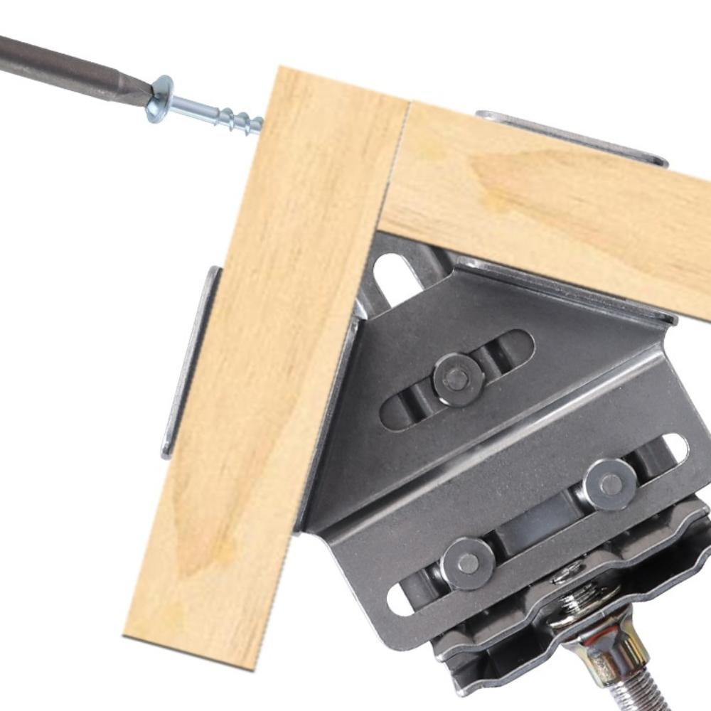 Инструмент для деревообработки 90 градусов Нержавеющая сталь Прямоугольный зажим Поворотные губки Угловой зажим Сращивание