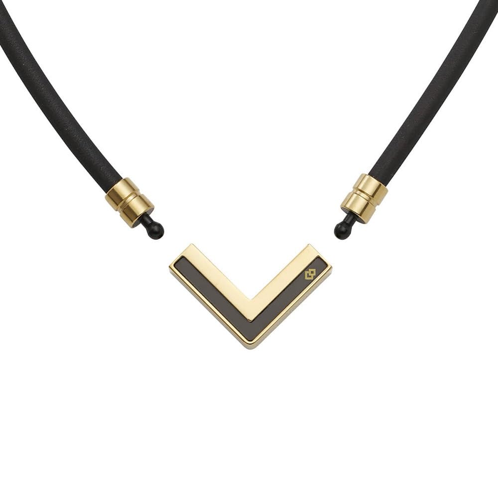 Ожерелье Colantotte TAO VEGA NEXT Classic Gold x Black L ABARK52L (47см)