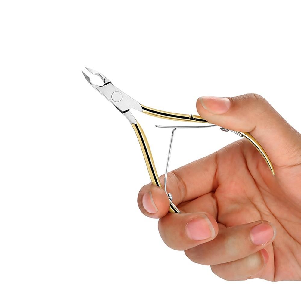 Gold Dead Skin Scissor Heavy Duty Toenail Trimmer Nail Cutter Cuticle Nipper  Toenails Care