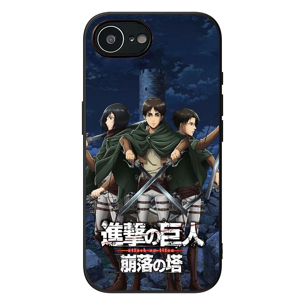 Soft Cover for Xiaomi Redmi Note 12 11 10 Pro 10A 10C 12C 14C A4 Note12 5G Coque Phone Case Attacks on titan
