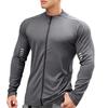 Coat Lightweight Sweat Absorption Quick Dry Running Bodybuilding Sweatshirt Zipper Up Coat