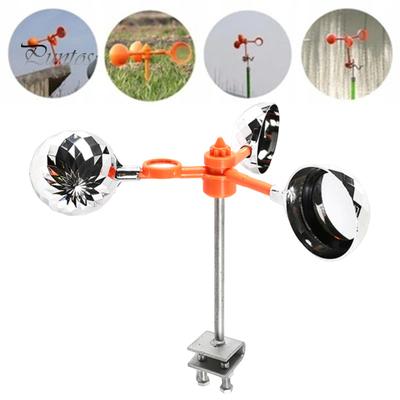 Светоотражающий отпугиватель птиц Отпугиватель голубей Отпугиватель птиц с металлическим столбом Простая установка На открытом воздухе Безвредный контроль над птицами Роторный отпугиватель птиц