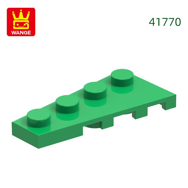 Нетоксичные 119 шт./лот 41770 2x4 Левые Клиновидные Строительные Блоки Moc Совместимые с Кирпичиками DIY Детские Игрушки Конструктор Подарочная Коробка