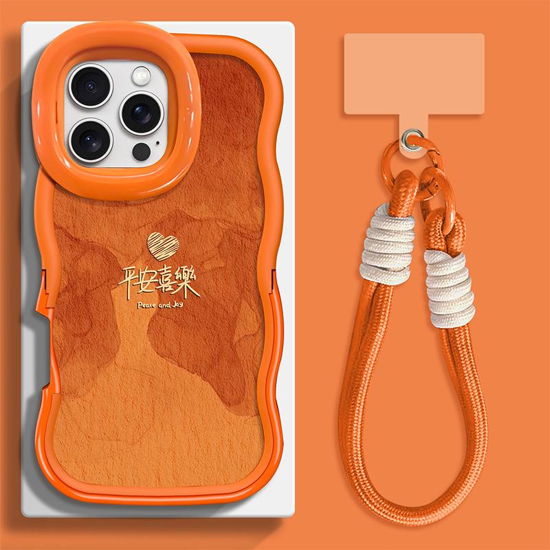 Все идет хорошо, шнурок подходит для чехла на телефон Apple 17promax Год Лошади iphone15 новый 16 двойной кронштейн 14.