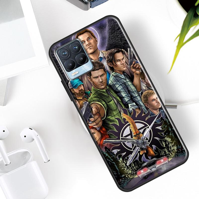Чехол для телефона Realme 15 14 11 12 13 Pro Plus GT7 Pro GT6 C55 C51 C53 C35 C33 C61 C65 C67 C71 C75 с тематикой сериала Сверхъестественное