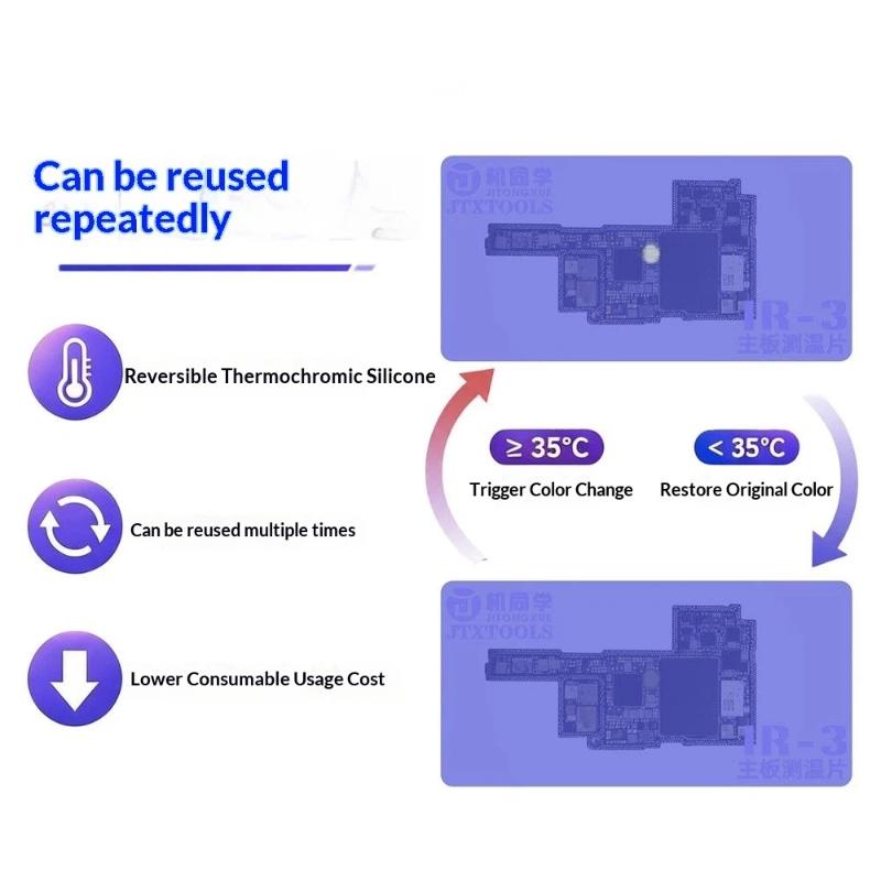 Jtx Ir3 Набор инструментов для ремонта мобильных телефонов Локатор короткого замыкания датчика температуры основной платы