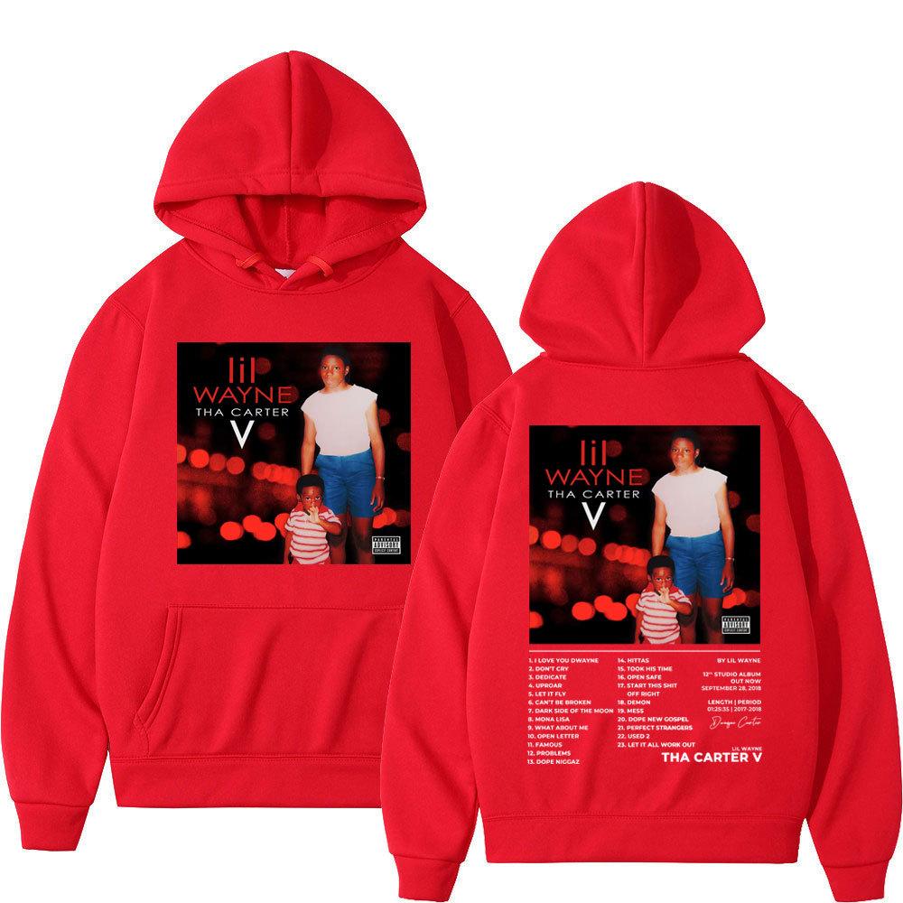 Nd Rapper Lil Wayne Album Print Hoodies Men Women High