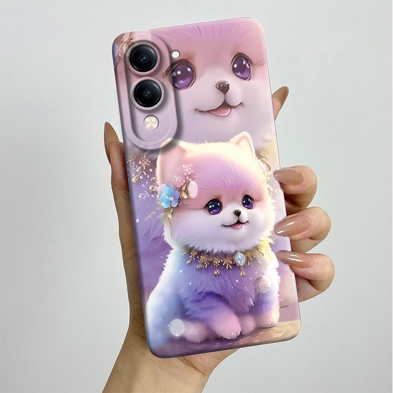 Для Vivo Y04 Y29s 2025 Чехол Эстетичный Роскошный Модный Милый Мягкий Силиконовый Чехол Ударопрочный Fundas Для Vivo Y29S 5G Y 04 Чехол для Телефона