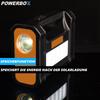 POWERBOX Solar Powerstation Solar Generator Camping Power Bank with LED Lights