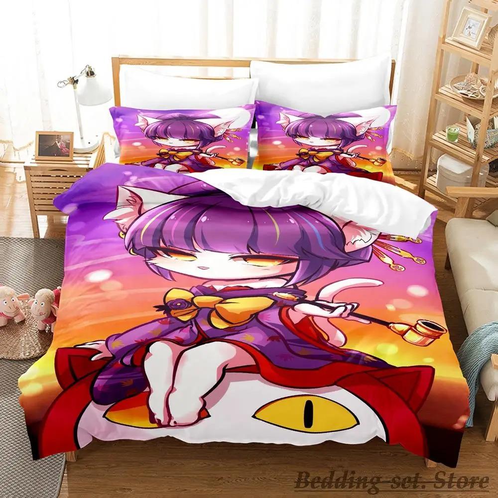 Новый Show By Rock! Комплект постельного белья Single Twin Full Queen King Size Bed Set Adult Kid Bedroom Duvetcover Sets Anime Parure de lit Bed