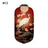 Oriental Style Paper Lantern Japanese Ukiyo-e Traditional Crane Printed Lantern Izakaya Restaurant Cuisine Wedding Party Decor