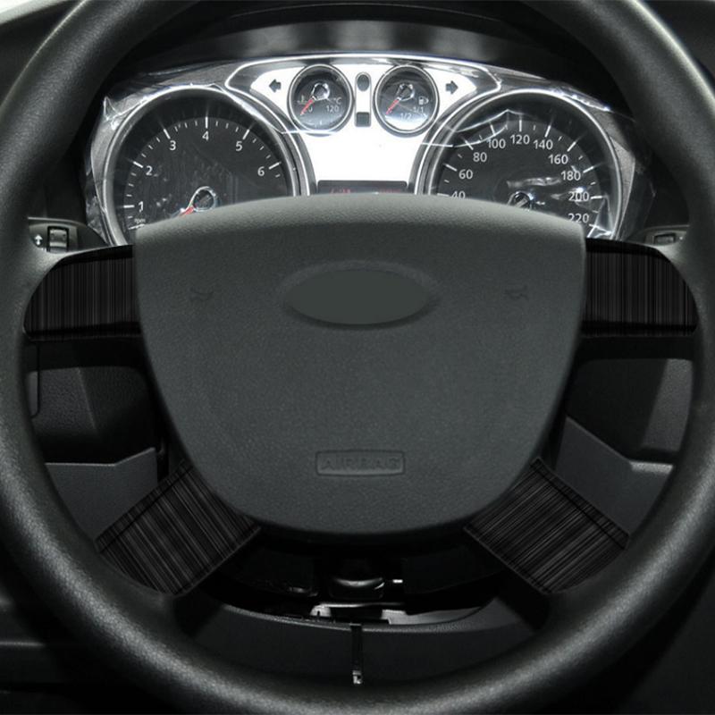 FOAL BURNING 4 шт./компл., украшение на руль автомобиля из нержавеющей стали, накладка, Стайлинг автомобиля для Ford Focus 2 MK2