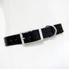 2.5cm Wide Heavy Duty TPU Dog Collar Waterproof Hunting Adjustable Pet Collar 8 Colors For Large Medium Dogs Outdoor Training