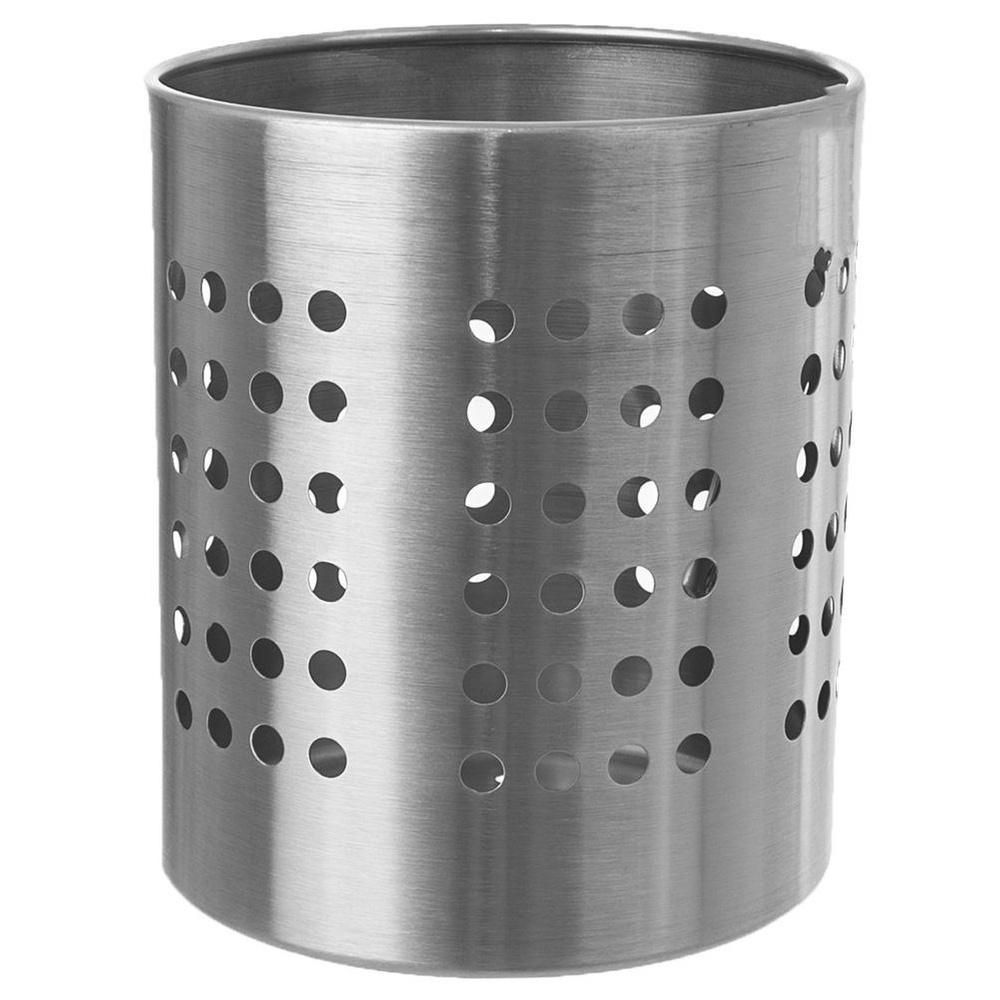 Stainless Steel Cutlery Drainer and Kitchen Utensil Holder 12x13cm