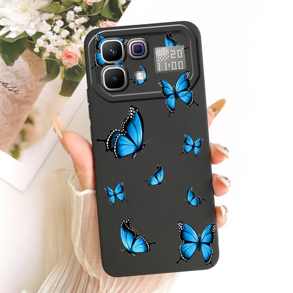 Чехол для Infinix Note 60 Pro X6878 Красивая Девушка Цветочный Расписной Чехол Мягкий Силиконовый Чехол Для Infinix Note 60 Ultra Note60 Pro Сумки