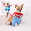 Cosplay Dog Costume Funny Puppy Clothes For Small Medium Dogs Cats Halloween Party Pet Jumpsuits Schnauzer Beagle Novelty Clothing