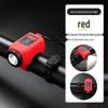 Водонепроницаемая USB-перезаряжаемая велосипедная фара OEING с сигналом